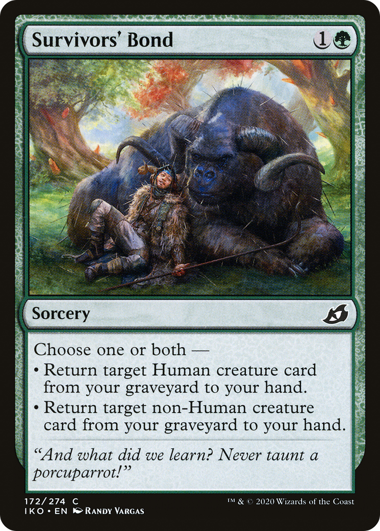 Image of Survivors' Bond (IKO-172) - Ikoria: Lair of Behemoths Foil
