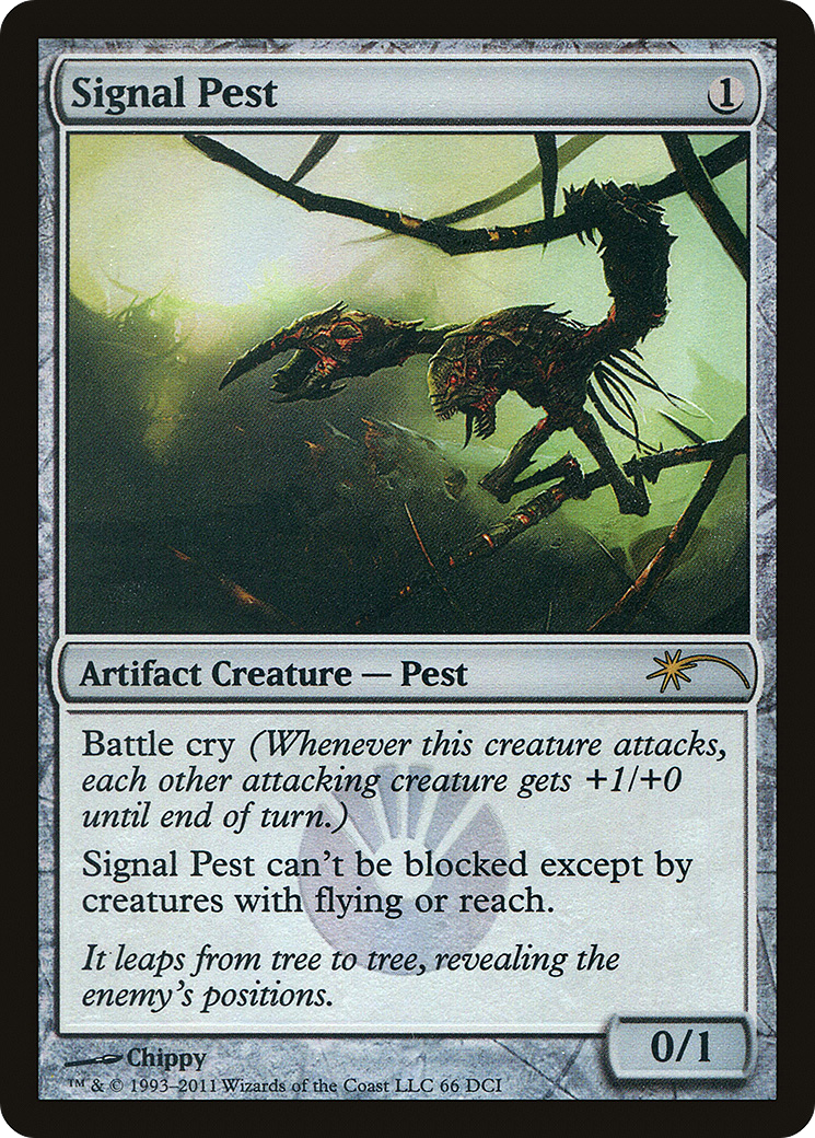 Image of Signal Pest (WPN-066) - DCI Promos Foil