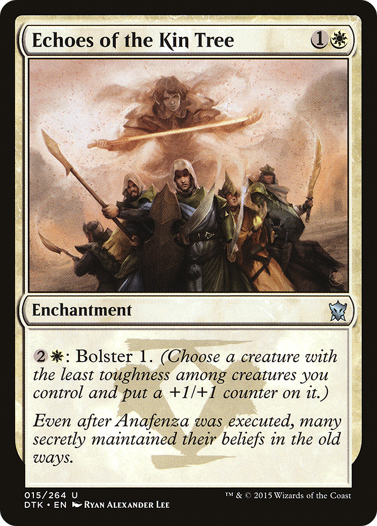 Image of Echoes of the Kin Tree (DTK-015) - Dragons of Tarkir Foil