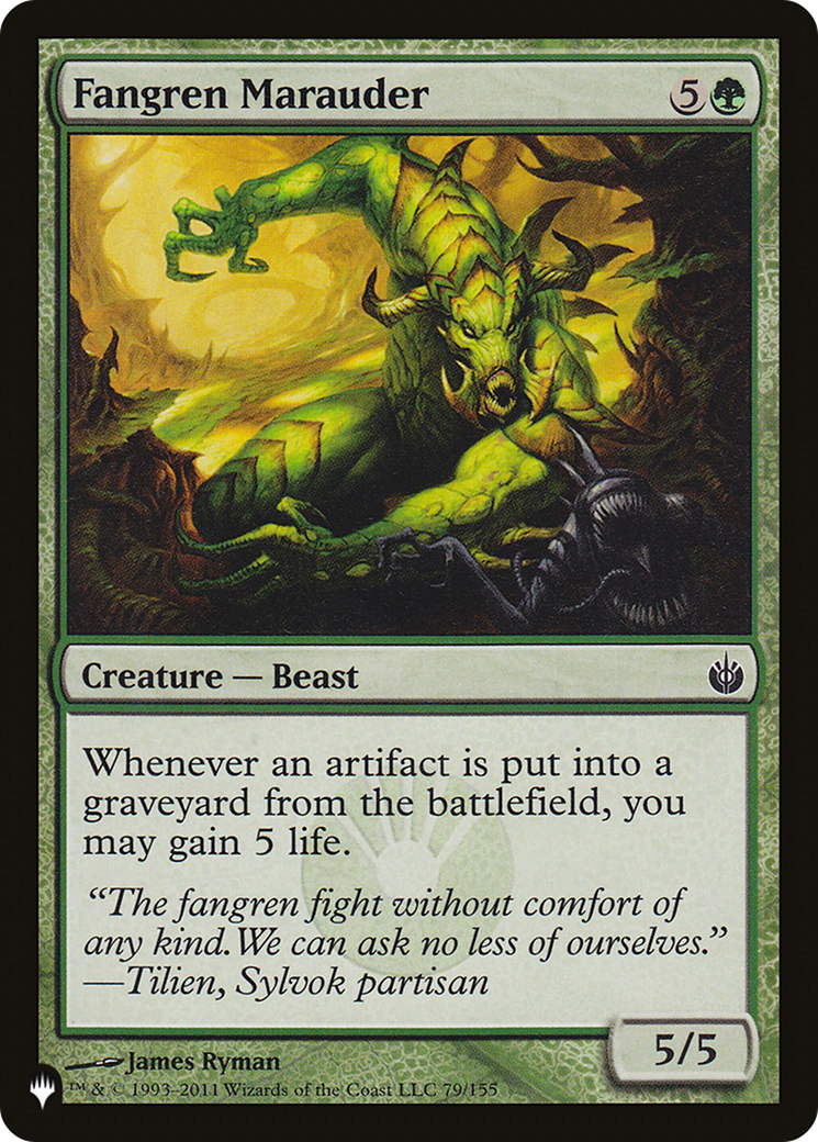 Image of Fangren Marauder (LIST-MBS-79) - The List