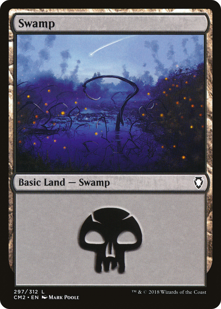 Image of Swamp (297) (CM2-297) - Commander Anthology Volume II