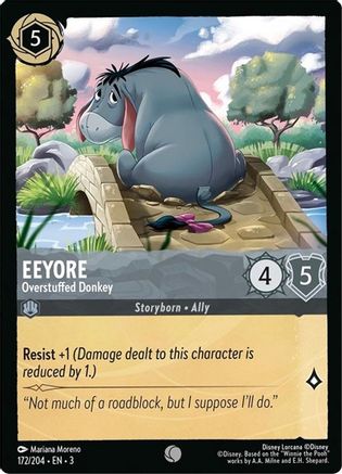 Image of Eeyore - Overstuffed Donkey (172/204) - Into the Inklands