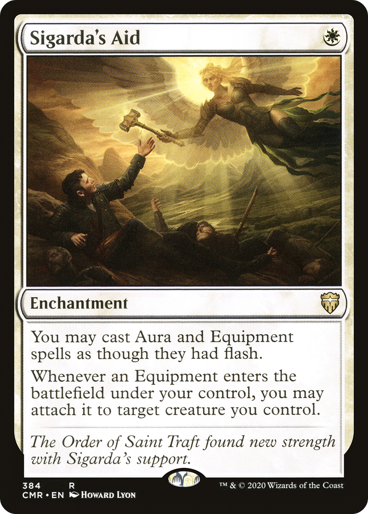 Image of Sigarda's Aid (CMR-384) - Commander Legends