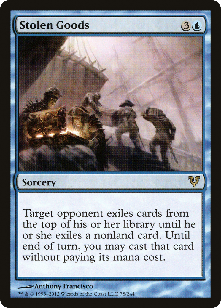 Image of Stolen Goods (AVR-078) - Avacyn Restored Foil