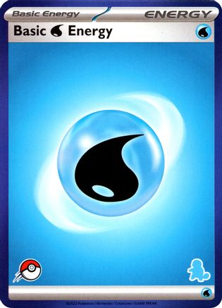 Image of Basic Water Energy (Blue Border)  My First Battle - Unconfirmed