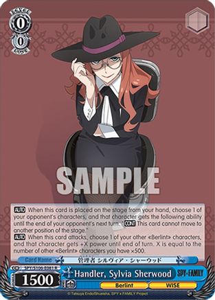 Image of Handler, Sylvia Sherwood (SPY/S106-E081 R) - SPY x FAMILY
