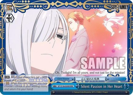 Image of Silent Passion in Her Heart (RRR) (SPY/S106-E099R RRR) - SPY x FAMILY