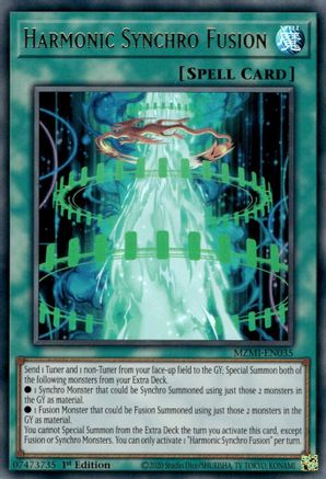 Image of Harmonic Synchro Fusion (MZMI-EN035) - Maze of Millennia 1st Edition