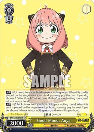 Image of Good Mood, Anya (SR) (SPY/S106-E005S SR) - SPY x FAMILY