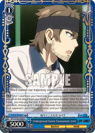Image of Underground Tennis Tournament, Loid (SPY/S106-E088 U) - SPY x FAMILY