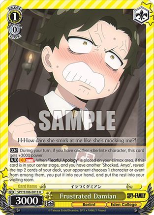 Image of Frustrated Damian (SPY/S106-E013 U) - SPY x FAMILY