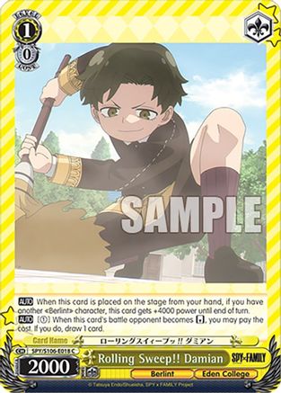 Image of Rolling Sweep!! Damian (SPY/S106-E018 C) - SPY x FAMILY