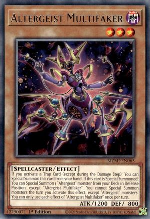 Image of Altergeist Multifaker (MZMI-EN065) - Maze of Millennia 1st Edition
