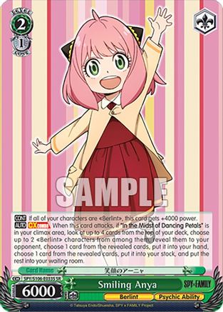 Image of Smiling Anya (SR) (SPY/S106-E033S SR) - SPY x FAMILY