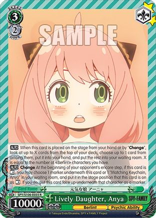Image of Lively Daughter, Anya (SPY/S106-E035 R) - SPY x FAMILY