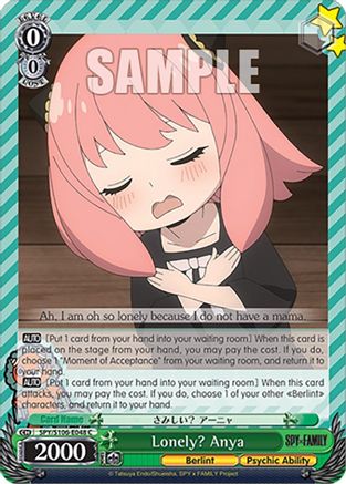 Image of Lonely? Anya (SPY/S106-E048 C) - SPY x FAMILY