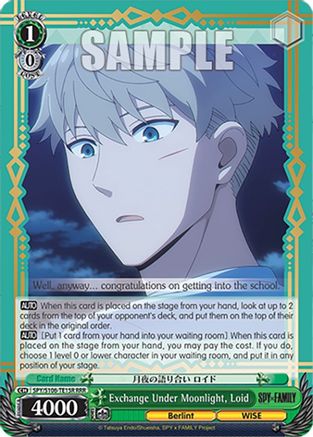 Image of Exchange Under Moonlight, Loid (RRR) (SPY/S106-TE15R RRR) - SPY x FAMILY