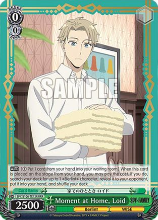 Image of Moment at Home, Loid (RRR) (SPY/S106-TE13R RRR) - SPY x FAMILY