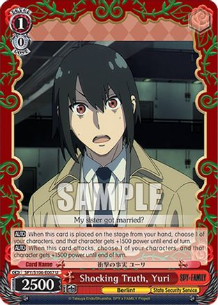 Image of Shocking Truth, Yuri (SPY/S106-E067 U) - SPY x FAMILY