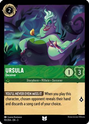 Image of Ursula - Deceiver (90/204) - Into the Inklands