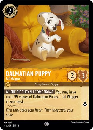Image of Dalmatian Puppy - Tail Wagger (4a/204) (4a/204) - Into the Inklands