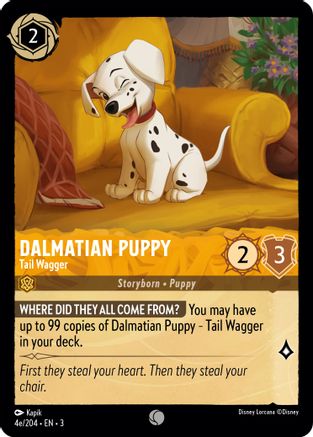 Image of Dalmatian Puppy - Tail Wagger (4e/204) (4e/204) - Into the Inklands