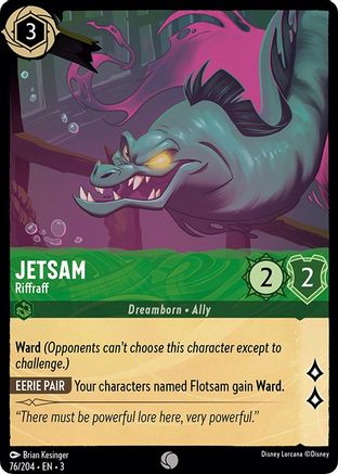 Image of Jetsam - Riffraff (76/204) - Into the Inklands Cold Foil