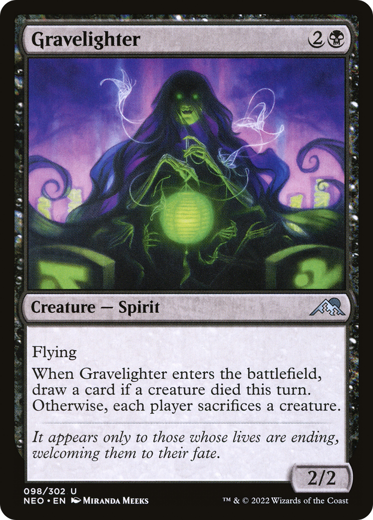 Image of Gravelighter (NEO-098) - Kamigawa: Neon Dynasty