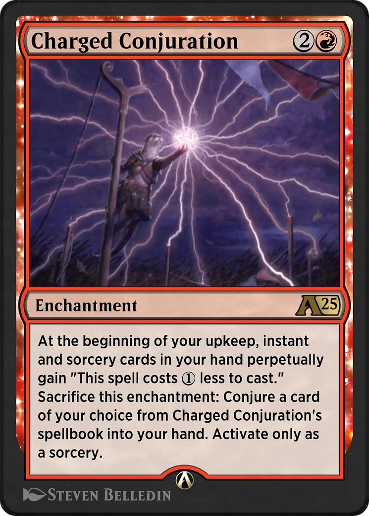 Image of Charged Conjuration (YBLB-014) - Alchemy: Bloomburrow