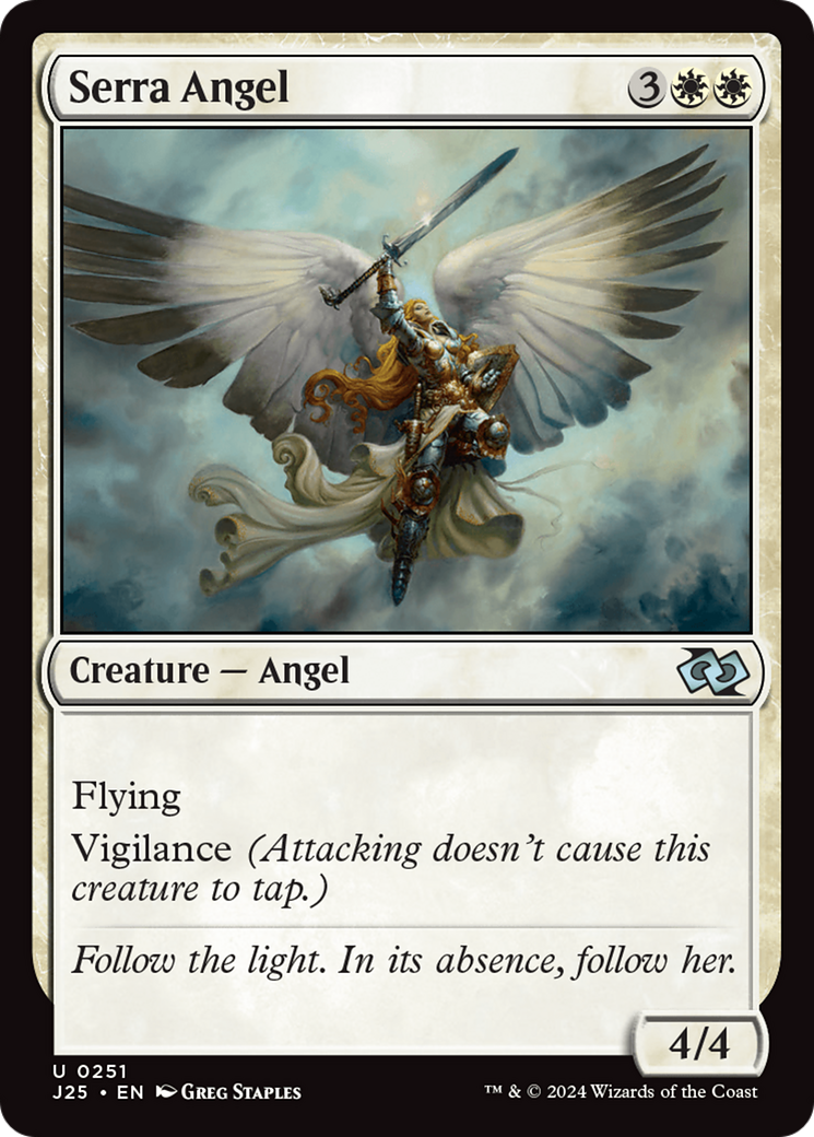 Image of Serra Angel (J25-251) - Foundations Jumpstart