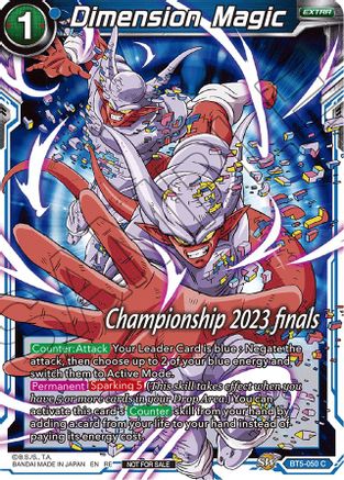 Image of Dimension Magic (2023 Championship Finals Celebration Pack) (BT5-050) - Tournament Promotion Cards Foil