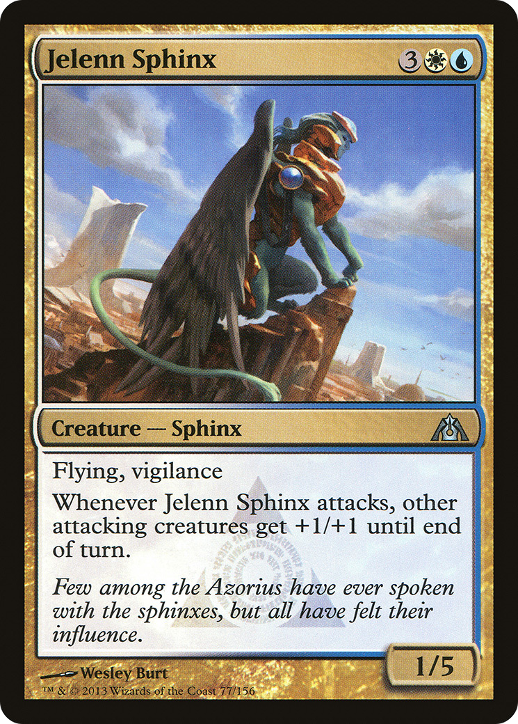 Image of Jelenn Sphinx (DGM-077) - Dragon's Maze