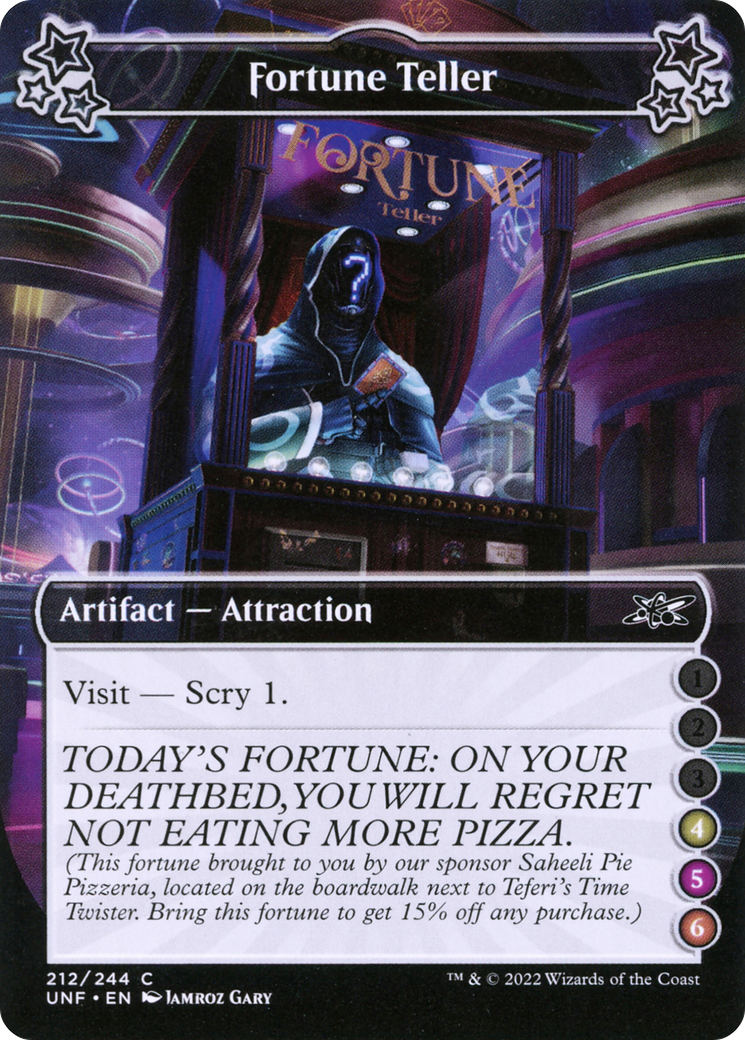 Image of Fortune Teller (4-5-6) (UNF-212) - Unfinity