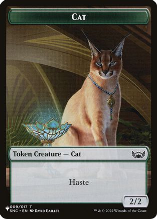 Image of Cat (009) // Rat Double-Sided Token (LIST-9 // 3) - The List Reprints