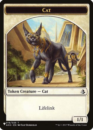 Image of Cat (016) // Citizen Double-Sided Token (LIST-16 // 12) - The List Reprints