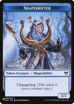 Image of Shapeshifter // Rat Double-Sided Token (LIST-8 // 3) - The List Reprints