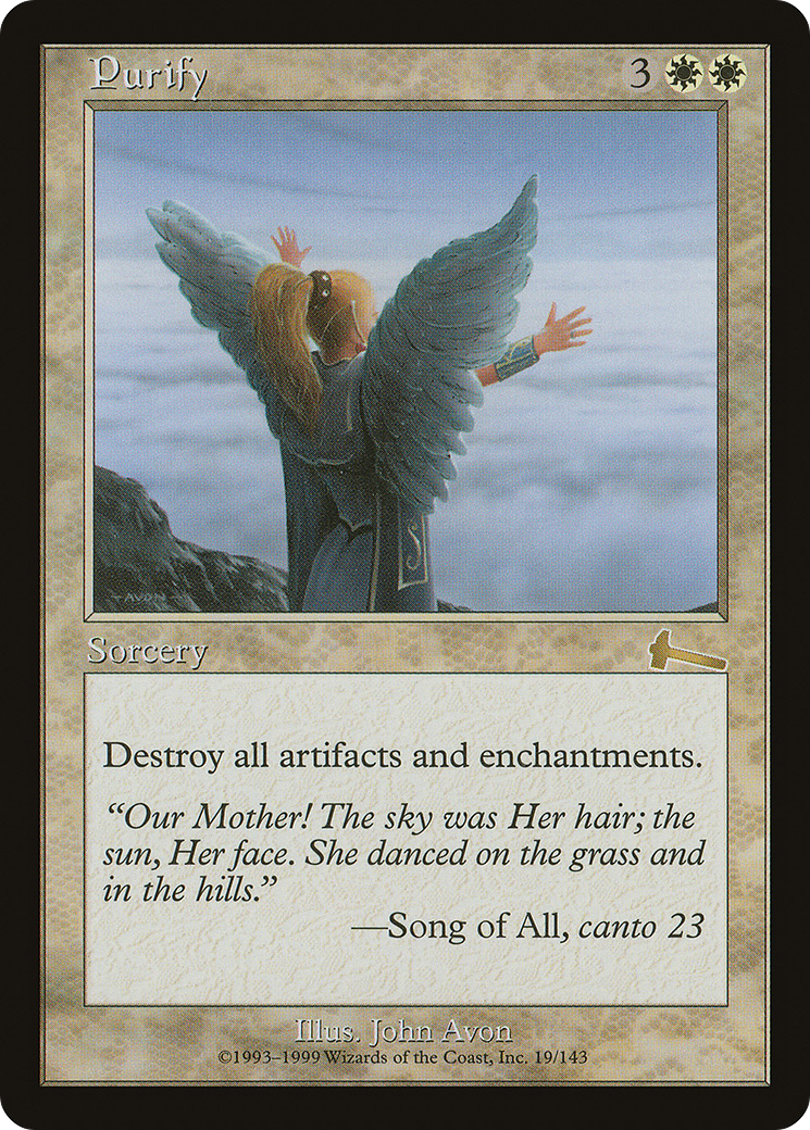 Image of Purify (ULG-019) - Urza's Legacy Foil