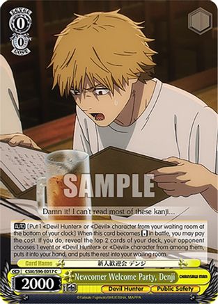 Image of Newcomer Welcome Party, Denji (CSM/S96-E017 C) - Chainsaw Man