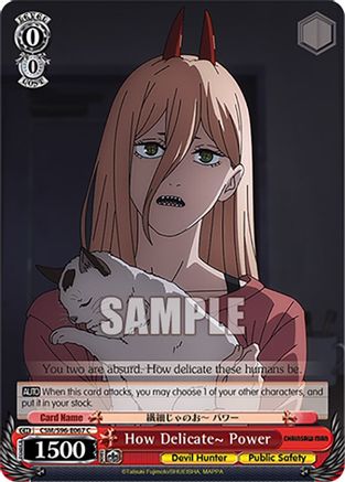 Image of How Delicate~ Power (CSM/S96-E067 C) - Chainsaw Man