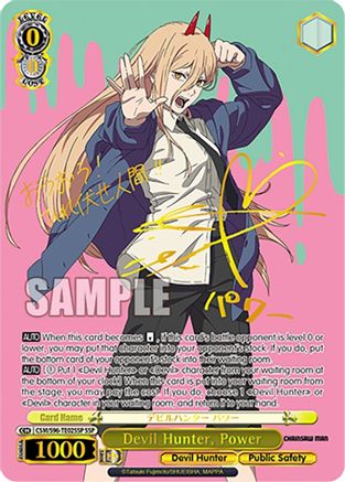 Image of Devil Hunter, Power (SSP) (CSM/S96-TE02SSP SSP) - Chainsaw Man