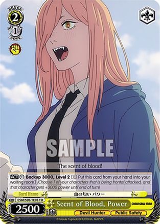 Image of Scent of Blood, Power (CSM/S96-TE05 TD) - Chainsaw Man