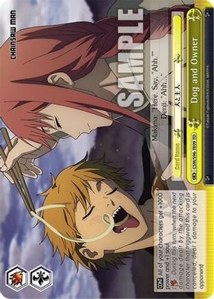 Image of Dog and Owner (CSM/S96-TE09 TD) - Chainsaw Man