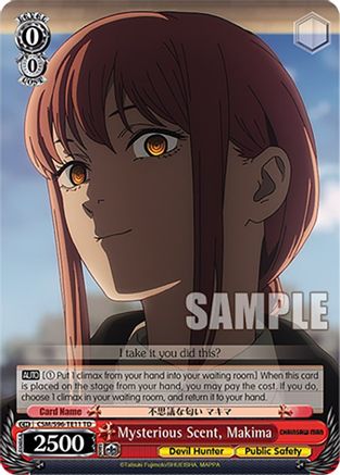Image of Mysterious Scent, Makima (CSM/S96-TE11 TD) - Chainsaw Man