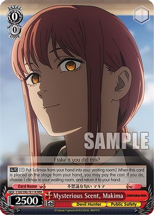 Image of Mysterious Scent, Makima (RRR) (CSM/S96-TE11R RRR) - Chainsaw Man