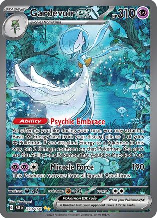Image of Gardevoir ex 233/091  - Holofoil SV Paldean Fates - Special Illustration Rare