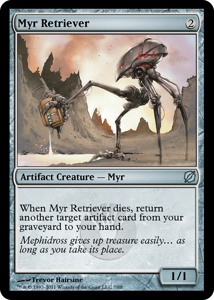 Image of Myr Retriever (TD2-007) - Duel Decks: Mirrodin Pure vs. New Phyrexia