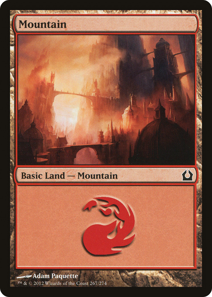 Image of Mountain (267) (RTR-267) - Return to Ravnica