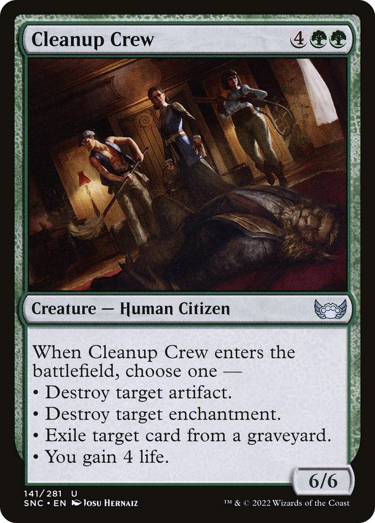 Image of Cleanup Crew (SNC-141) - Streets of New Capenna