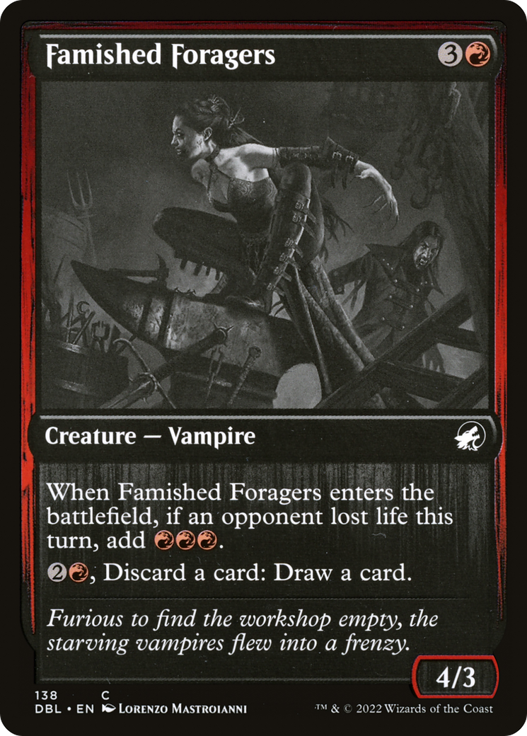 Image of Famished Foragers (DBL-138) - Innistrad: Double Feature