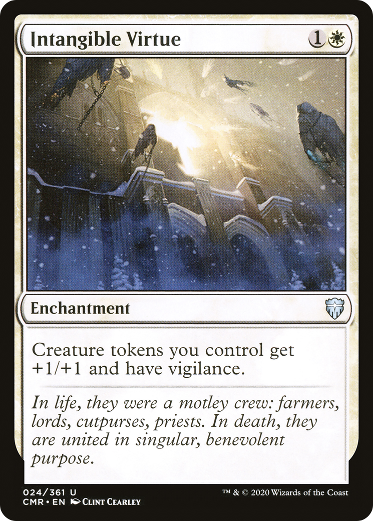 Image of Intangible Virtue (CMR-024) - Commander Legends